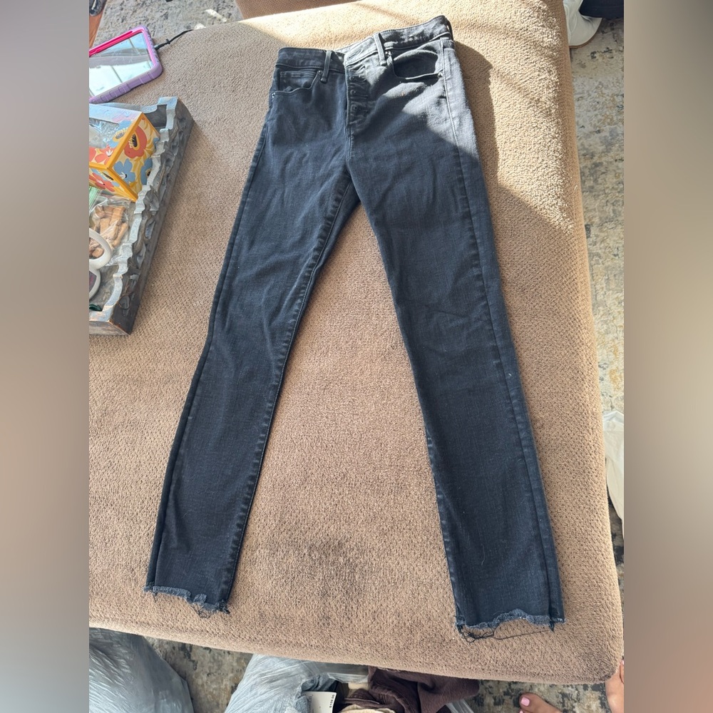 Abercrombie & Fitch Dark Gray Skinny Jeans
